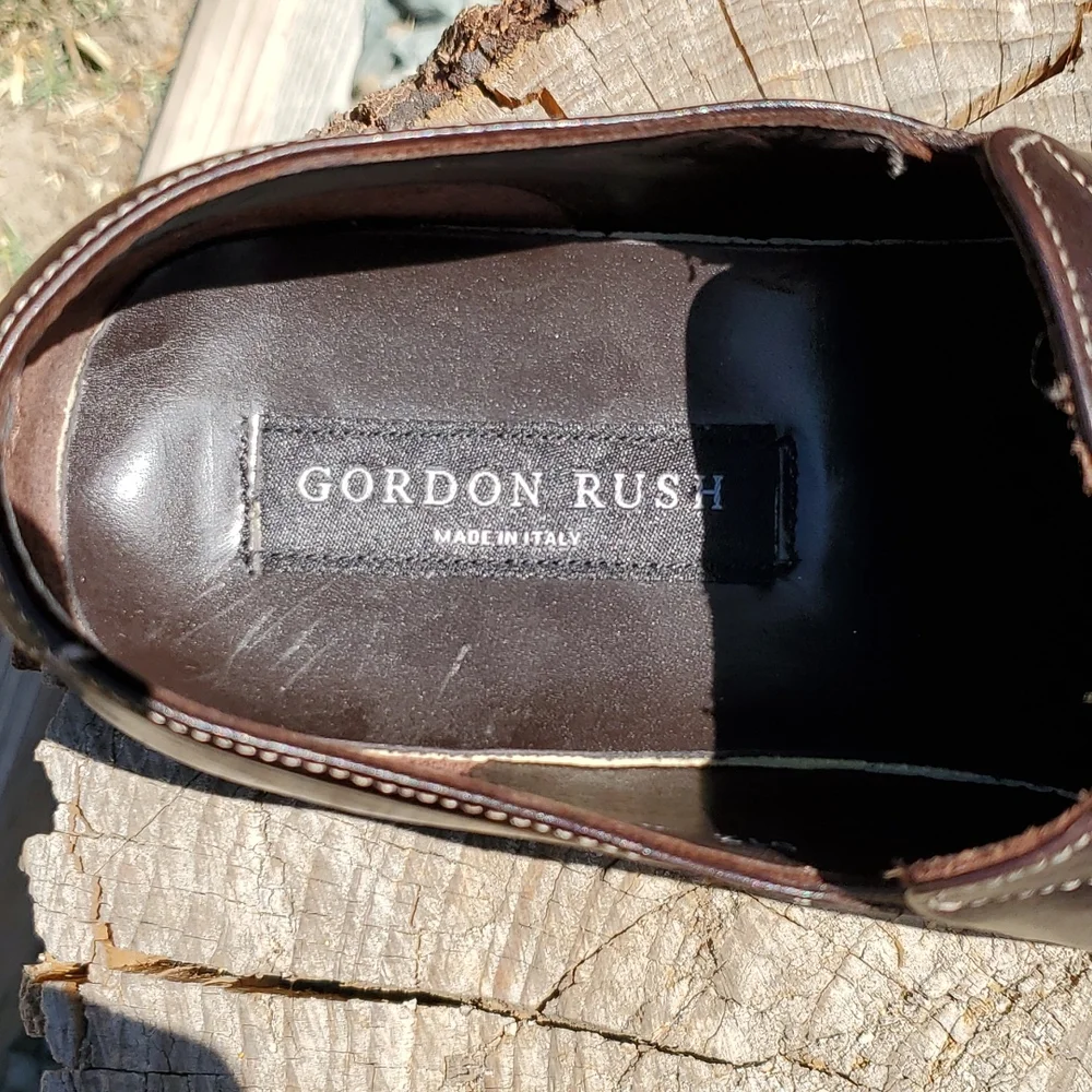 Gordon Rush Men's Slip-On Loafer Dress Shoe Size 42 Made in Italy GPWC B…